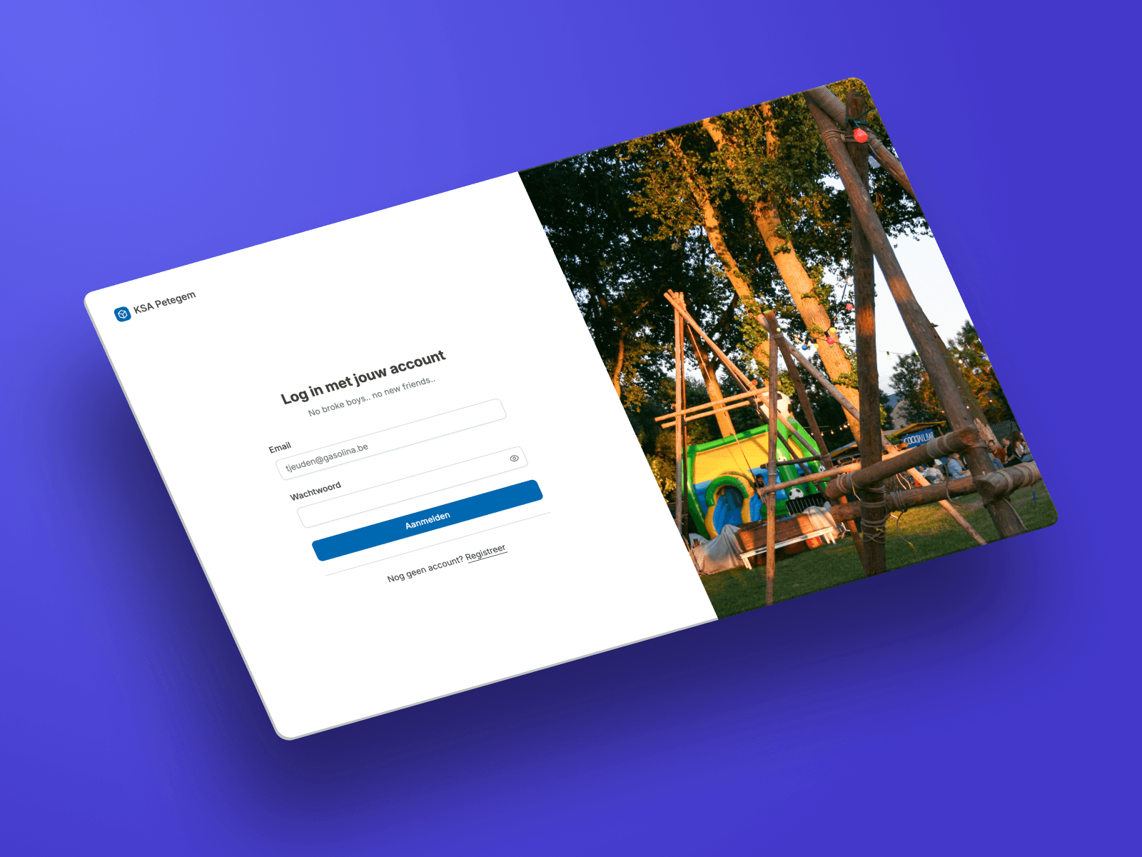Image for KSA Petegem Dashboard